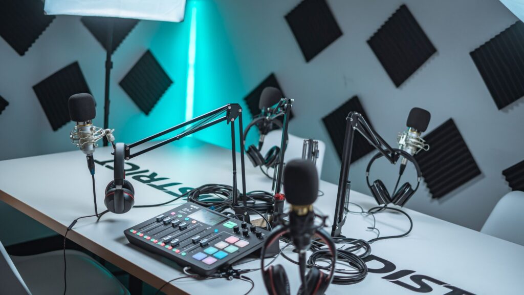 transmissão podcast